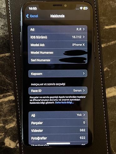 Apple iPhone: IPhone X, Space Gray — 10