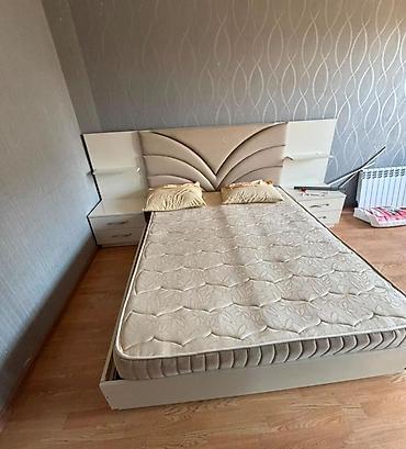 taxt satilir: İşlənmiş, İkinəfərlik çarpayı, Matras ilə — 1