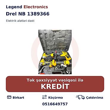 islənmis drel: Elan başlığı: Drel NB 1389366 Elan mətni: Legend Electronics – Drel — 1