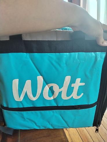 Wolt çatdırılma çantası – izotermik, bel çantası model - Rəsmi Wolt