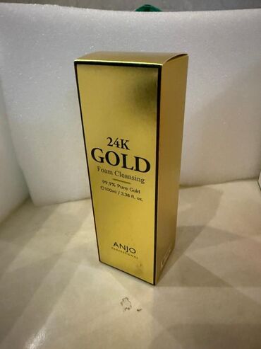 женские майки и топы: ANJO Professional 24K GOLD Foam Cleansing — пенка для умывания с