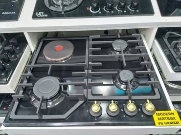 dord goz qaz peci: Plitə Qarışıq, Quraşdırılan, 4 gözlü