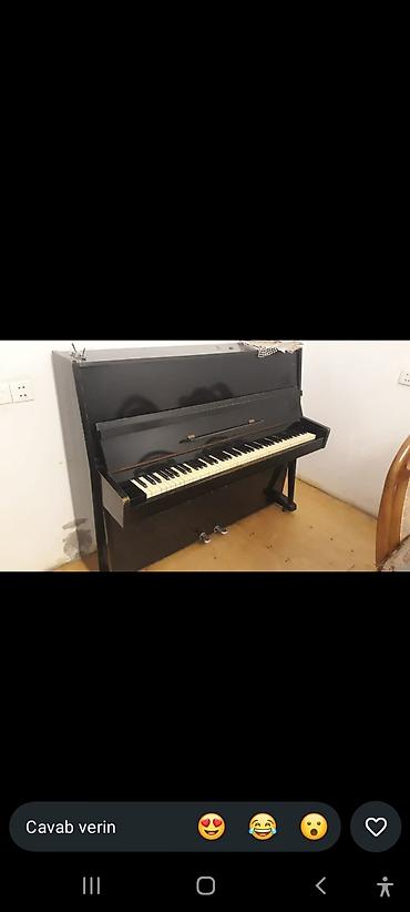 sintizator pa 50: Ukrayna pianino 2 pedal– klassik qara korpusda, parlaq örtük — 2