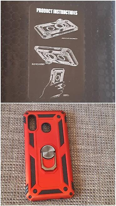 iphone kupujem: Samsung Galaxy A30 Robo-zaštitna futrola za telefon sa metalnim — 1