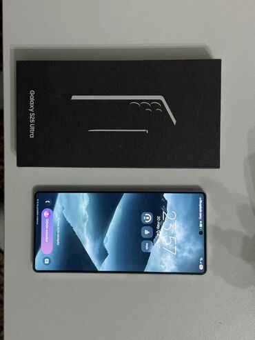 Samsung: Samsung S25 Ultra, 512 GB, rəng - Boz, Barmaq izi