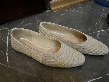 parlaq qadın ayaqqabıları lodoçka: Baletkalar, Zara, 38