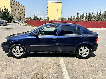 opel astra on şuşə: Opel Astra: 1.6 l | 1999 il 280000 km Sedan — 7