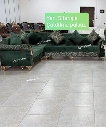 профессиональная чистка мебели: Угловой диван, Для гостиной, Велюровая ткань, С подъемным механизмом, Раскладной, Книжка