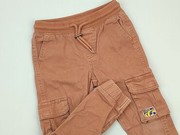 eleganckie spodnie z lampasem: Spodnie dresowe, Little kids, 3-4 lat, 98/104, stan - Zadowalający