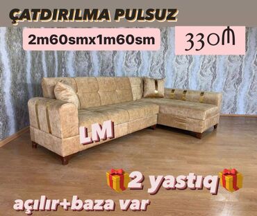 Sifarişlə mətbəx mebeli: Künc divan, Yeni, Açılan, Bazalı, Parça, Şəhərdaxili pulsuz çatdırılma