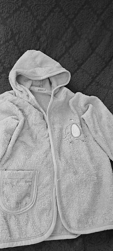1 yas: 1-3 yaşa hamam xalatı mavi rəngdə — 2