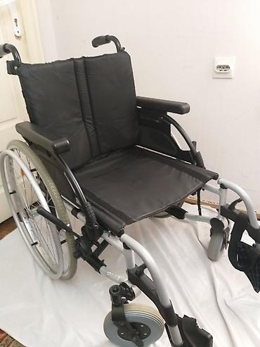 Invalidska kolica: Nemacka aluminijumska invalidska koliva poznate marke BREEZY, u veoma — 8