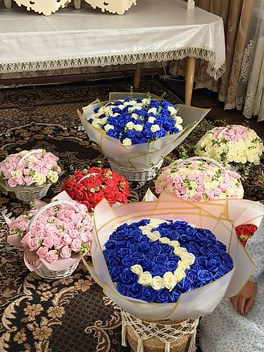 sabina: Роскошные букеты из мыльных роз. - Состав: декоративные мыльные розы — 1