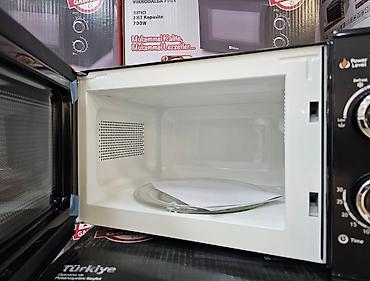 Mikrodalğalı sobalar: Mikrodalğalı soba Silver, Ayrıca dayanan, Mikrodalğalar ilə, rəng - Qara, Yeni — 7