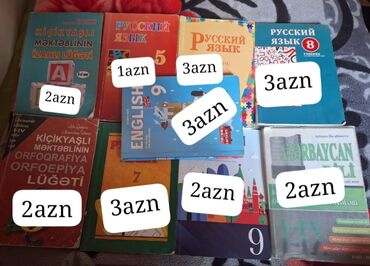 Digər məktəb dərslikləri: Salam. Çox az istifadə edilib elə yeni kimi qalıb.Ayrı-ayrı satılır