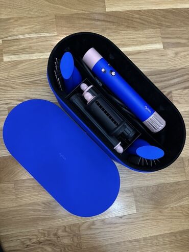 isdemis xaladenik: Dyson Airwrap multi-staylinq seti – xüsusi kobalt/məxməri çəhrayı