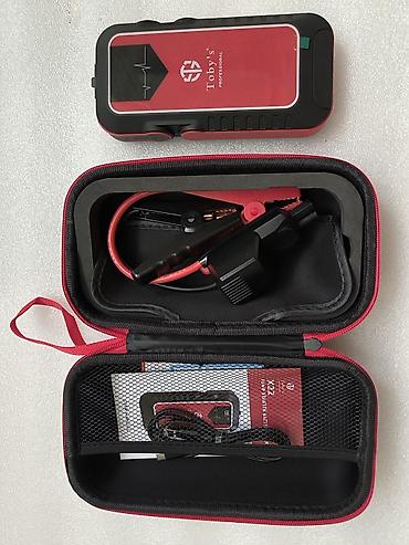 jump starter: Пусковое устройство ёмкостью 16000 мАч и мощностью 59,2 Вт с пиковым — 8