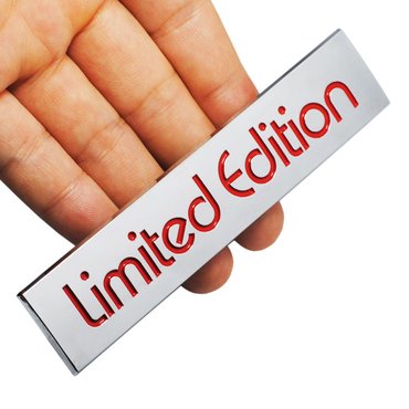 Tuning oprema: Samolepljiva metalna pločica - Limited Edition Namenjeno za vozila — 5