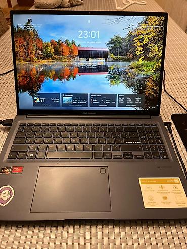 Техника и электроника: Б/у ASUS Vivobook, 16 ", AMD Ryzen 5, 512 ГБ, Бесплатная доставка, Самовывоз — 1