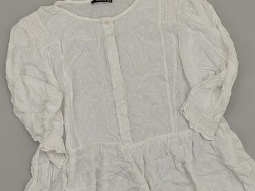 eleganckie białe bluzki z krótkim rekawem: Bluzka Damska, Reserved, 3XL, stan - Idealny
