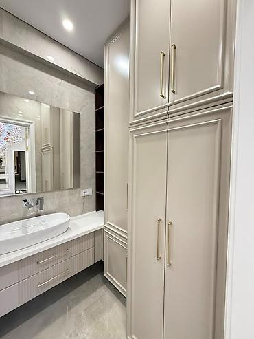 506: 3 комнаты, 104 м², Асанбай мкр Элитка, 10 этаж, Дизайнерский ремонт — 10