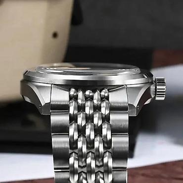 Ručni satovi: San Martin SN0131-G - 39.5mm - Crna -Patek Philippe Aquanaut — 7
