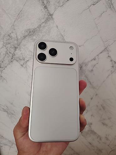 iphone 15 pro 1tb: IPhone 17 Pro Max, Б/у, 1 ТБ, Белый, Коробка, 100 % — 10