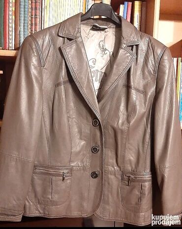 stafove jakne: Sako-jakna, poluobim grudi 56cm, dužina 60cm. Boja: sivo-maslinasta