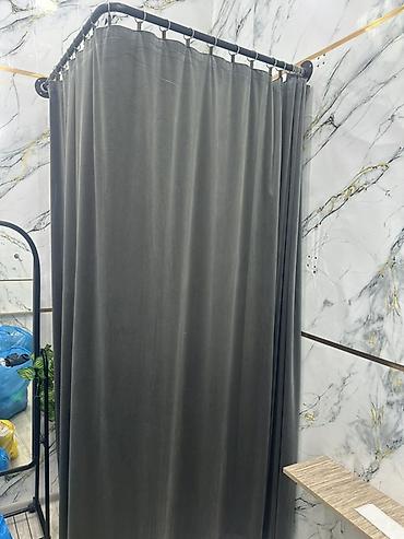 pərd: Paltar soyunma/bölmə pərdəsi dəsti - Tətbiq: butik, geyim mağazası — 2