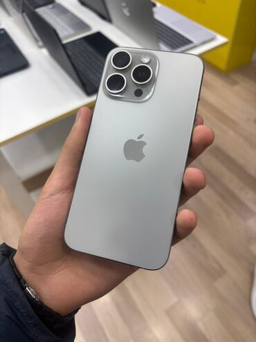 Apple iPhone: IPhone 15 Pro Max, 512 GB, Natural Titanium, Face ID