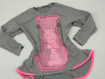 sweterek bolerko do sukienki: Bluza, 5-6 lat, 110-116 cm, stan - Dobry