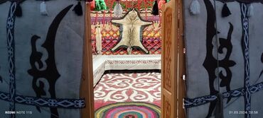 Аренда юрт: Аренда юрты, Каркас Деревянный, 65 баш, Казан, Посуда, С полом — 11