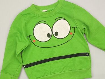 sweterek czekoladowy: Sweatshirt, 4-5 years, 104-110 cm, condition - Good