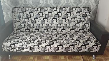 sofa: Прямой диван, Б/у — 1