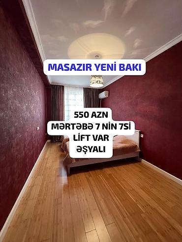 studiya menzil: Masazır, Yeni Bakı yaşayış kompleksi. 2 otaq 68kv Aylıq 550 AZN — 1