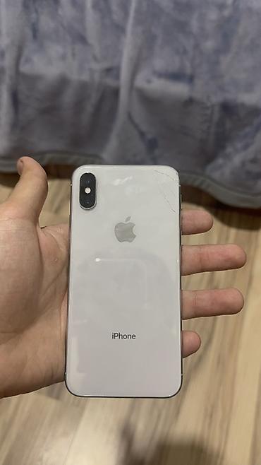 kohnə komputerlərin alışı: IPhone X, 64 GB, Gümüşü, Qırıq — 3