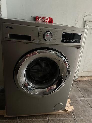 elektrik sobalar: Paltaryuyan maşın Vestel, 9 kq, İşlənmiş, Avtomat, Qurutma var — 1