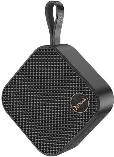 акустические системы bang olufsen с сабвуфером: Bluetooth колонка Hoco HC22, черный Стильная портативная Hi-Fi