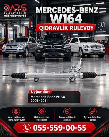 w210 sukan: MERCEDES-BENZ ML/Gl W164 — QİDRAVLİK RULEVOY / SÜKAN REYKASI ⚙️ — 1