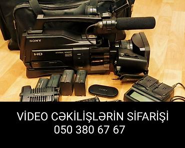 Digər xidmətlər: SONY MC-2500 FULL HD KAMERA İLƏ Video çəkilişlərin sifarisi. Ad — 2