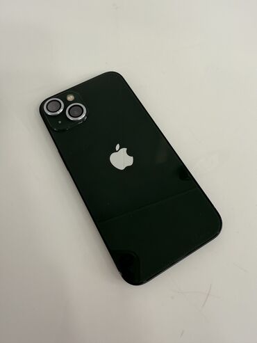 режим 13 с: IPhone 13, Колдонулган, 128 ГБ, Alpine Green, Коргоочу айнек, Каптама, Кабель