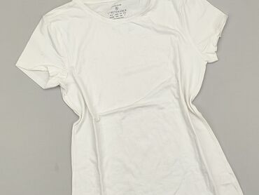 białe damskie t shirty: T-shirt, Primark, S (EU 36), condition - Good