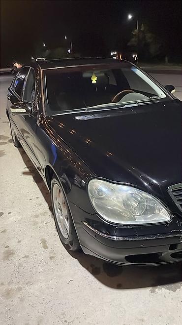 mersedes e class: Mercedes-Benz S-Class: 2002 г., 5 л, Автомат, Бензин, Седан — 7