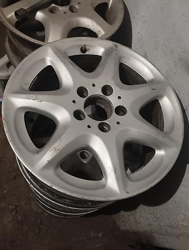 r16 c: Литые Диски R 16 Mercedes-Benz, Комплект, отверстий - 5, Б/у — 1