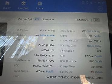 Планшеты: IPad mini 2 (модель A1490, iPad4,5) Space Gray, 16 ГБ. Срочно!!! Без — 3
