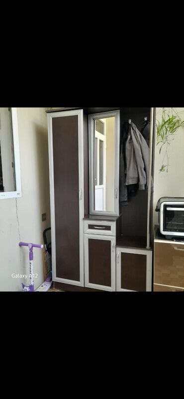 ручки на кухонную мебель: Dəhliz dolabı köç səbəbiylə təcili satılır,ölcu 2/120 dərinliyi 60