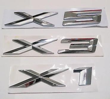 Auto delovi, gume i tjuning: Bmw X3 znak za gepek - samolepljiv. Novi samolepljvi znakovi oznaka. ✨ — 3