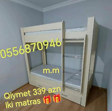 usaq yataqları: Oğlan və qız üçün, Yeni, Çarpayı, Matras ilə, Siyirməli, Laminat — 3