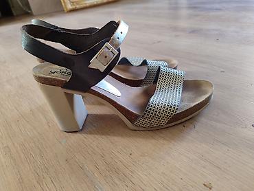 obuca beograd: Ženske sandale na štiklu – Yokono (Made in Spain) - Model sa — 2