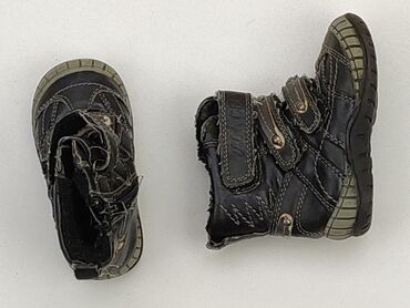czarne sandały espadryle: Kozaki 21, Używany